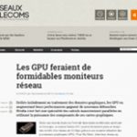 Video GPU moniteurs réseau - Claire Gerardin