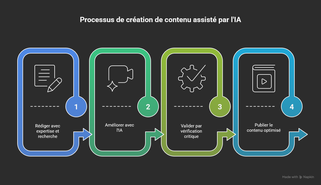 IA et rédaction production de contenus